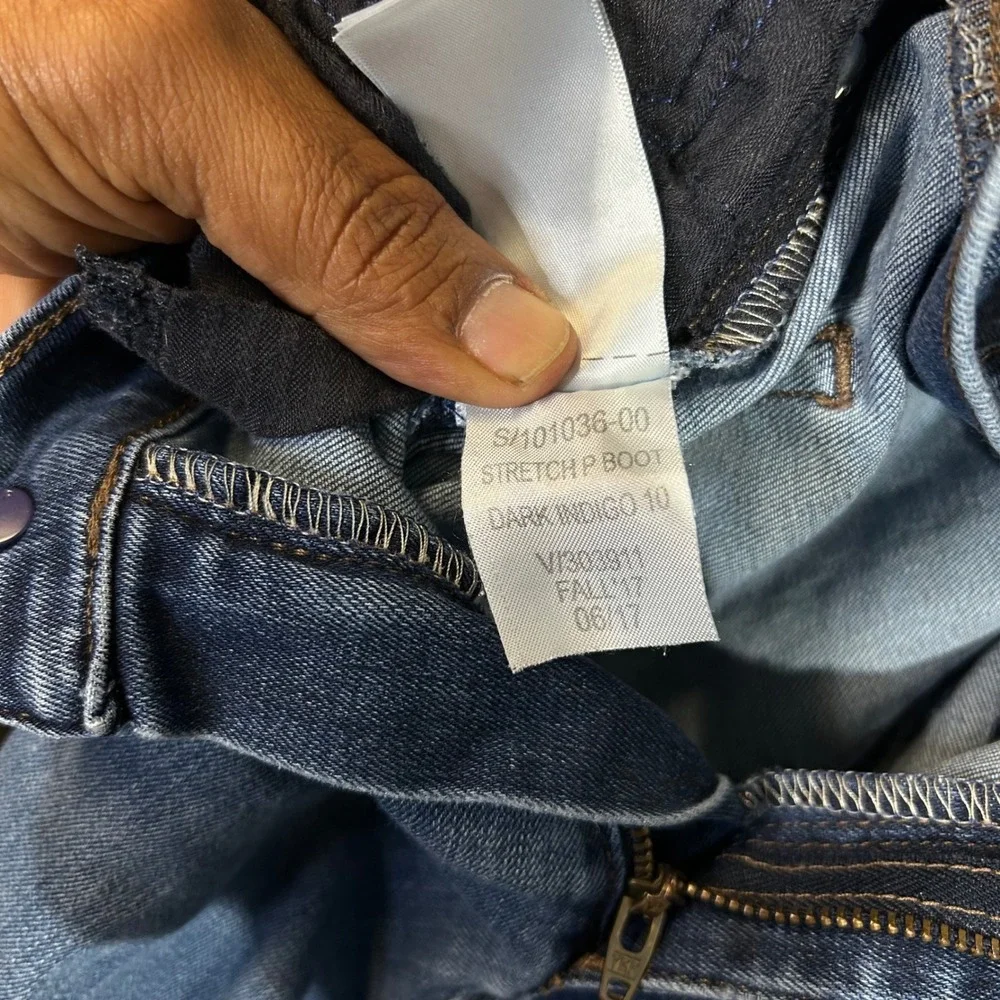 Gap Perfect Boot Blue High Rise Denim‎ Jeans Women's Size 32R